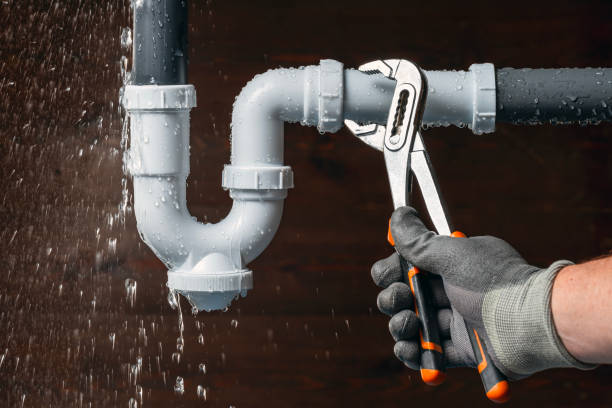 Professional Plumbing technician working in Valhermoso Springs, AL